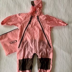 Tuffo rain suit with storage bag